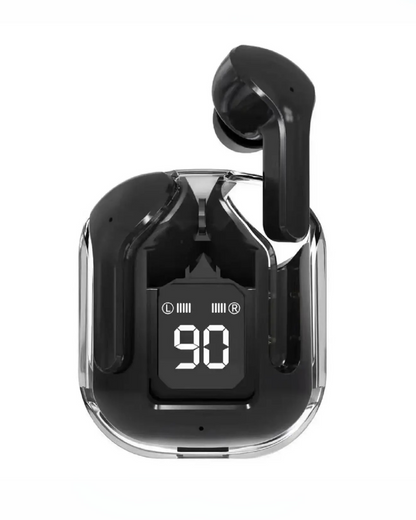 twinbuddz -  TWS In-Ear Airpods Wireless Earphone Stereo Bass 800mAh Battery Charger-15 Bluetooth Gaming  (Black, True Wireless)
